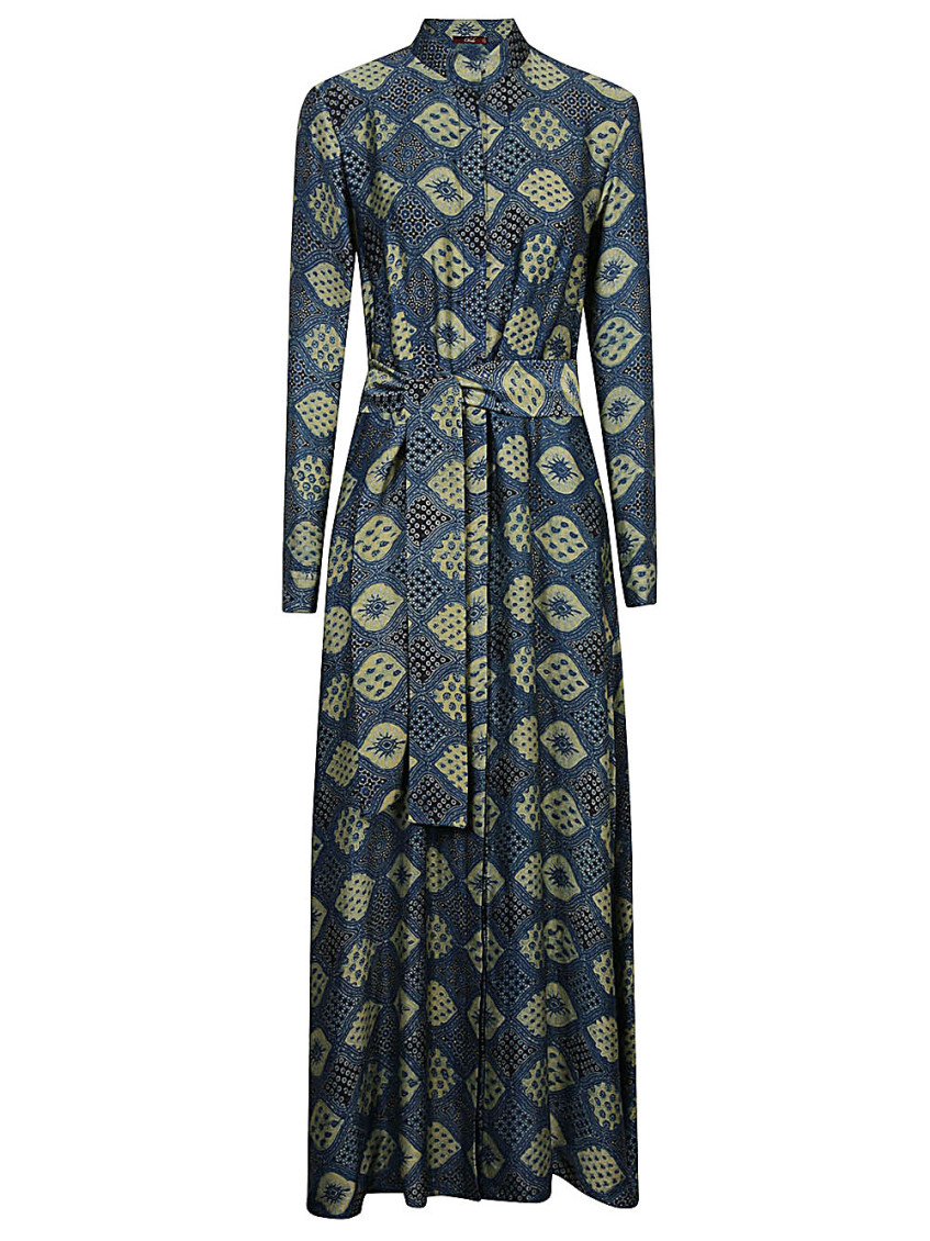 OBIDI- Printed Silk Dress