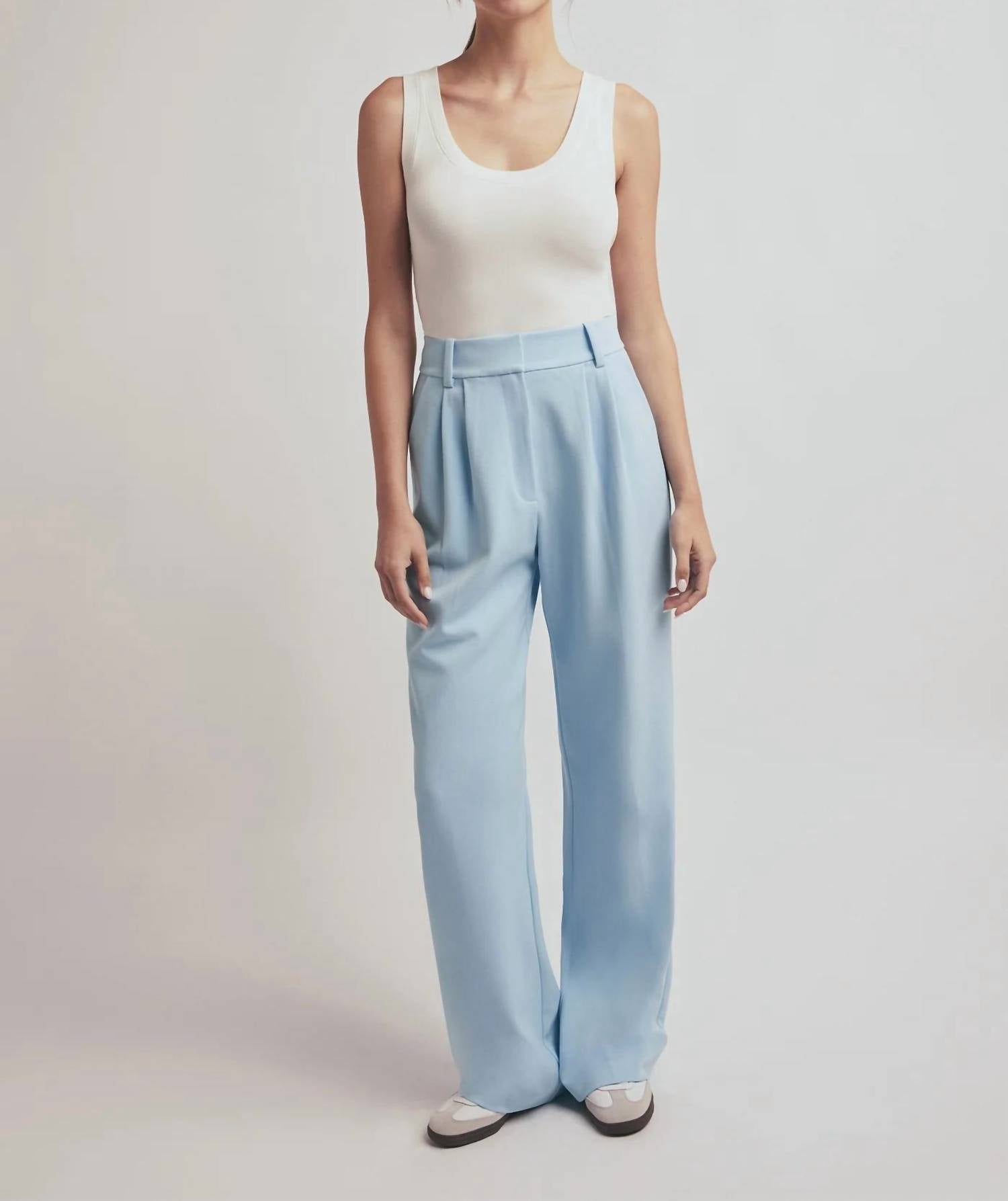 The Favorite Pants In Sky Blue