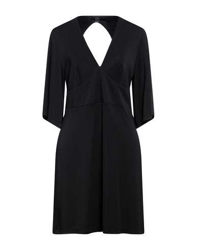 Seventy Venezia Woman Mini dress Black Size M Polyester, Elastane