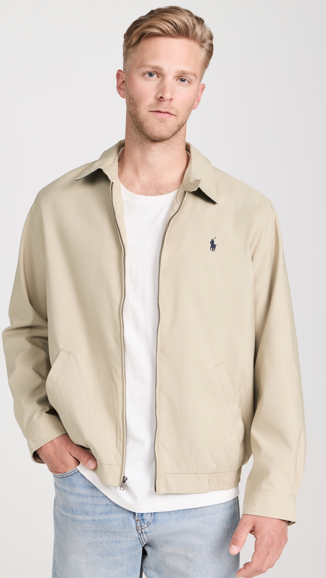 Bi-Swing Windbreaker Jacket Khaki Uniform