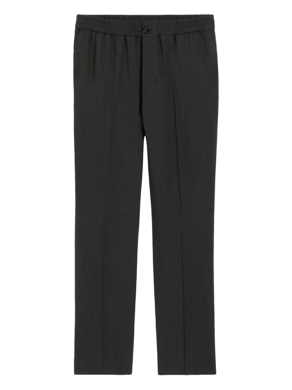 Wool Trousers — Black