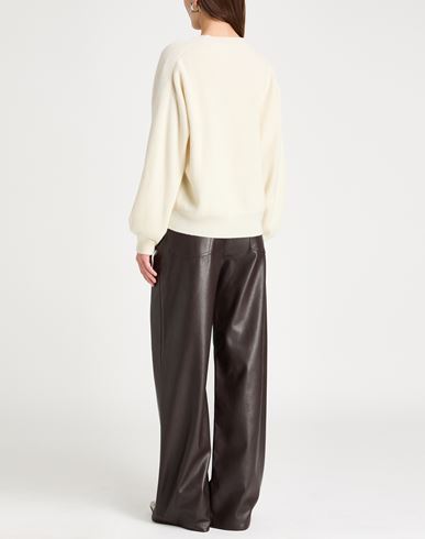Woman Sweater Cream Size M Cashmere