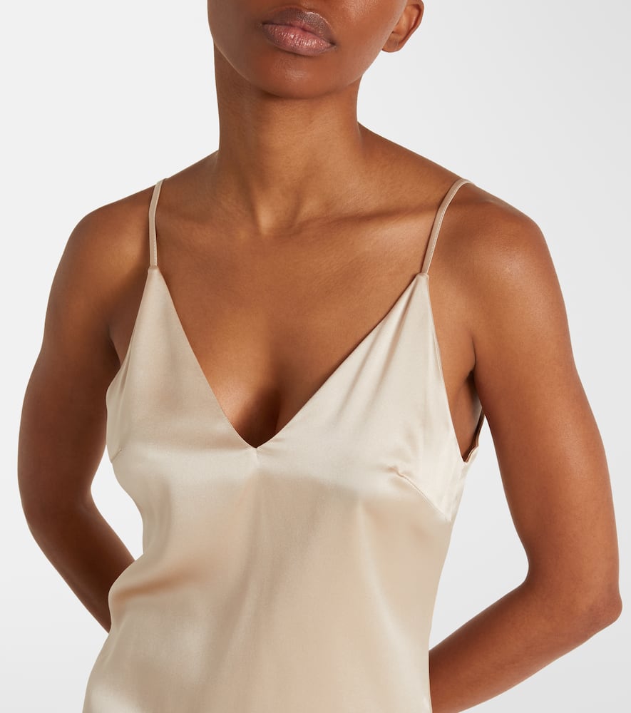 Silk-blend satin camisole