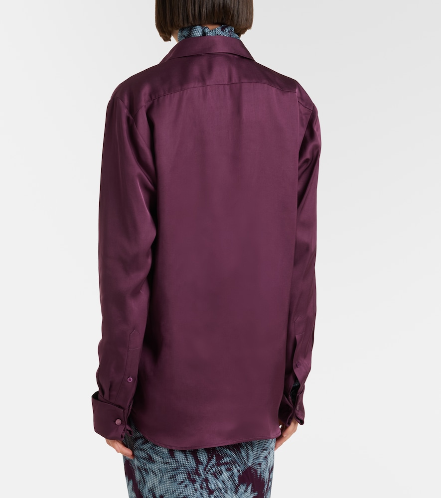 Celindra satin shirt