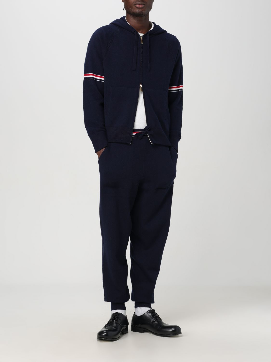 Pants Men color Blue