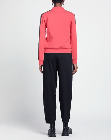 Woman Sweatshirt Coral Size S Cotton, Elastane