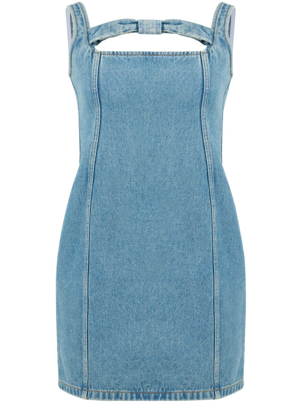 Denim mini dress - Blue