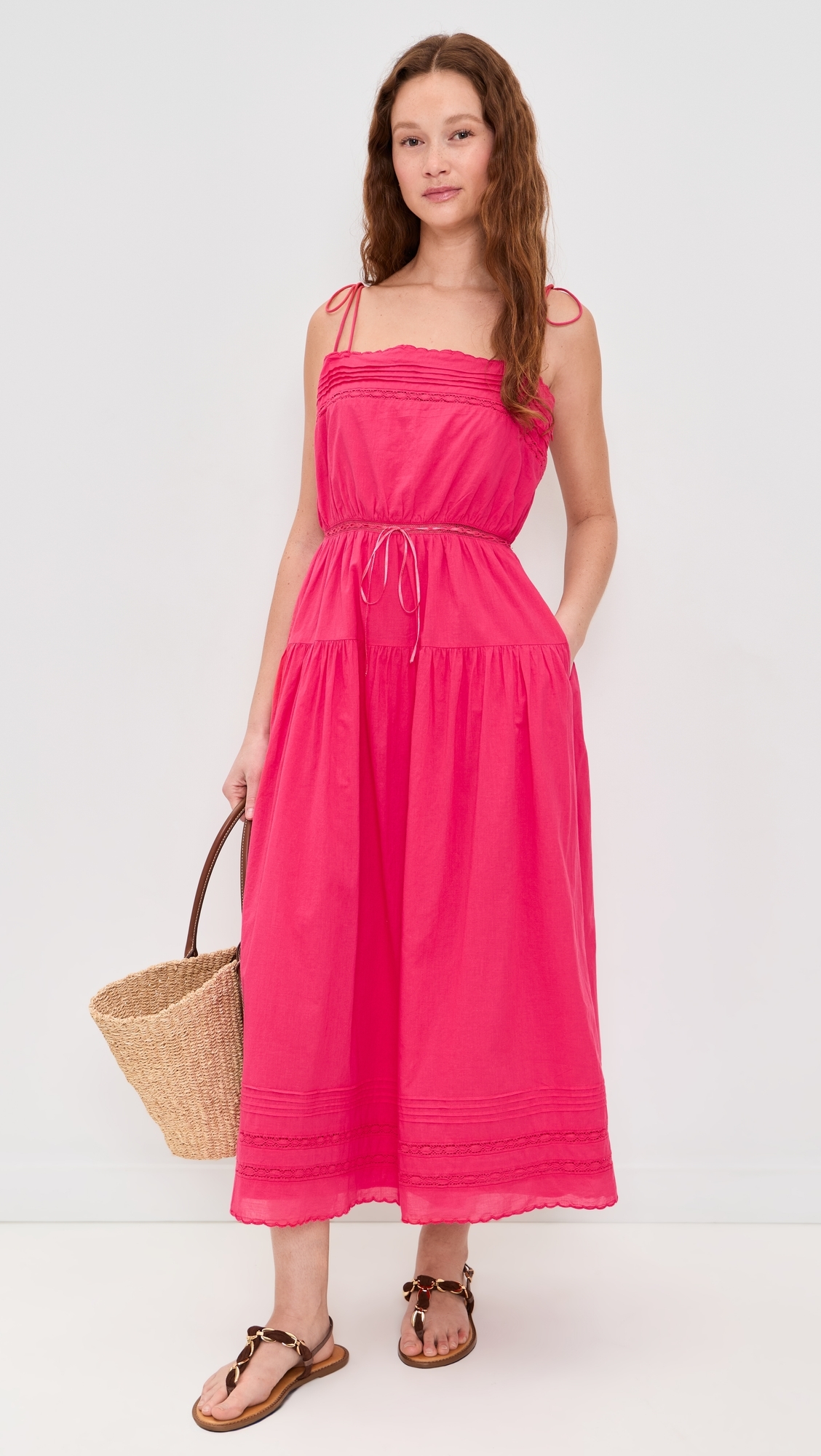 Petra Dress Guava