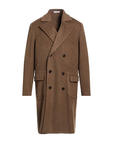 Man Coat Khaki Size 40 Cashmere