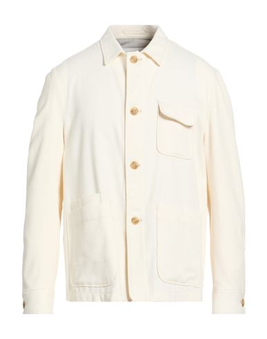 L. b.m. 1911 Man Jacket Ivory Size 42 Cotton