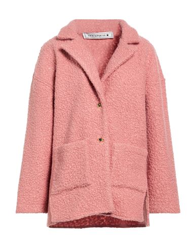 Woman Coat Antique rose Size 12 Polyester