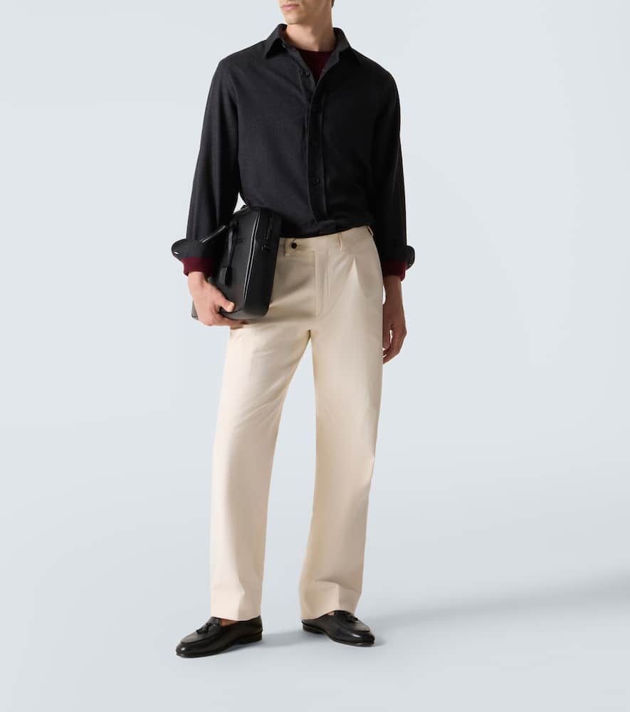 Virgin wool shirt
