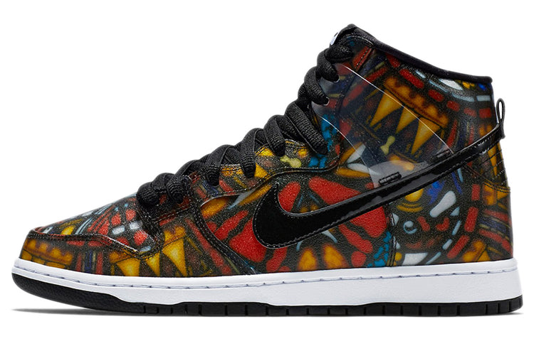 X Concepts SB Dunk High 'Stained Glass Black'