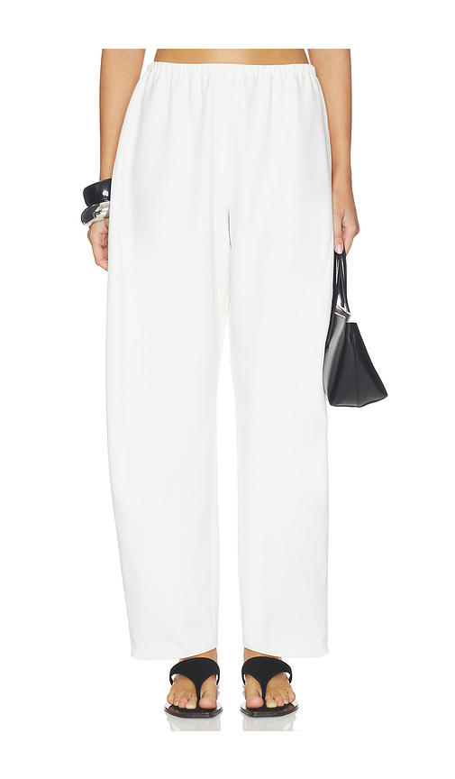 La Ligne Barrel Leg Colby in Ivory. L also in M, S, XL