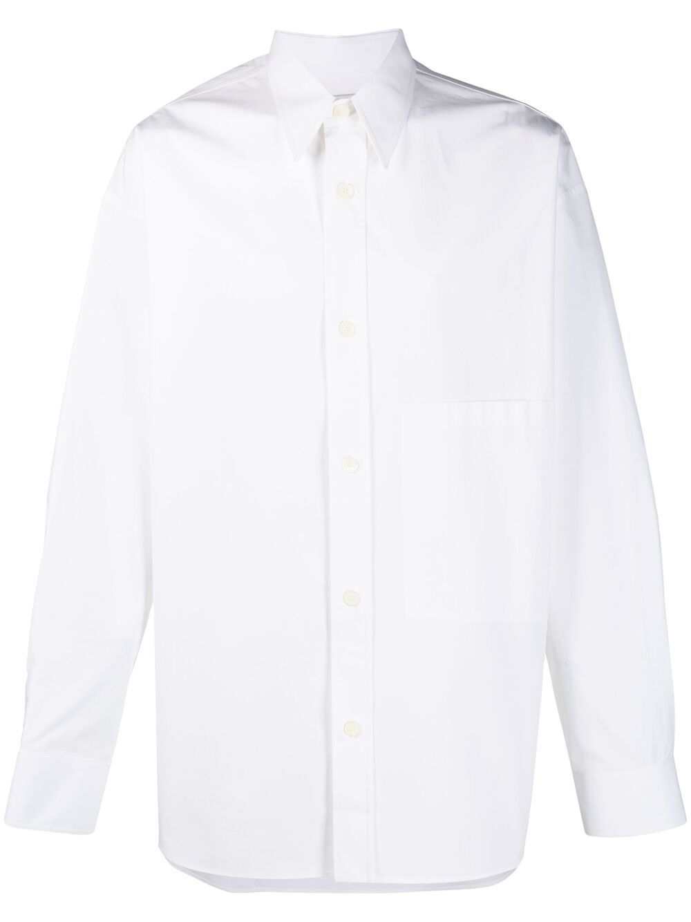 Valentino Garavani chest-pocket cotton shirt - White