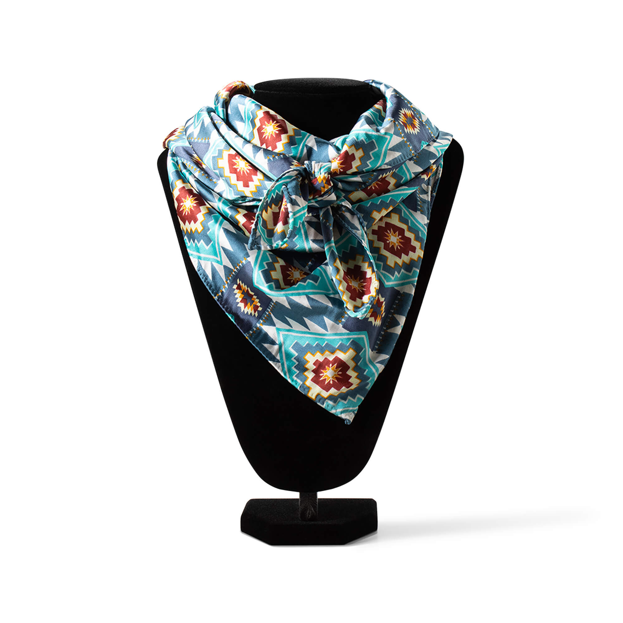 Women's Wildrag Southwest Scarf in Blue, Size OS, by Ariat