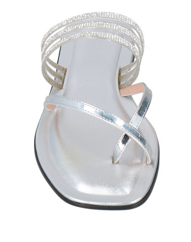 Woman Thong sandal Silver