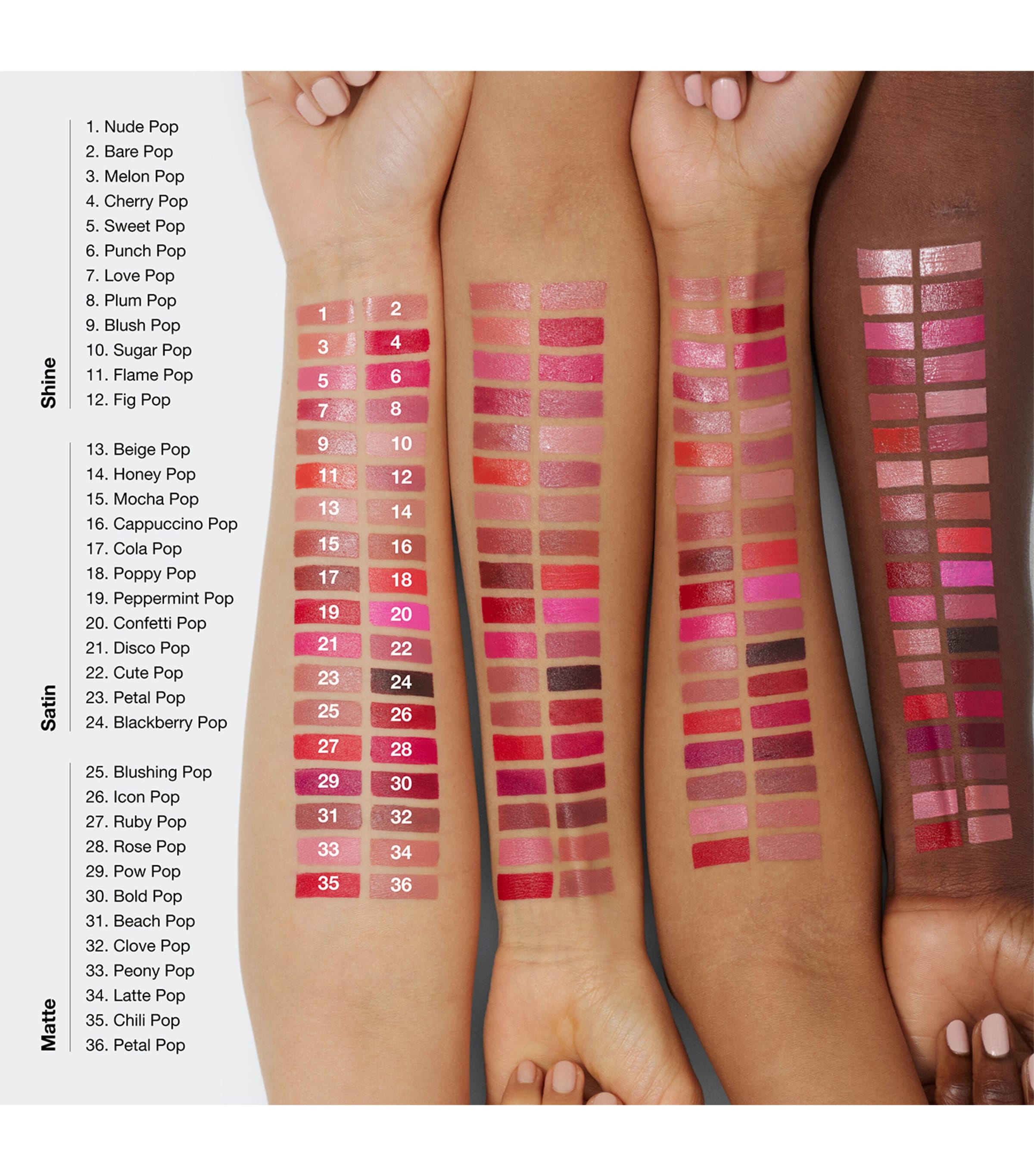 Pop Longwear Shine Lipstick