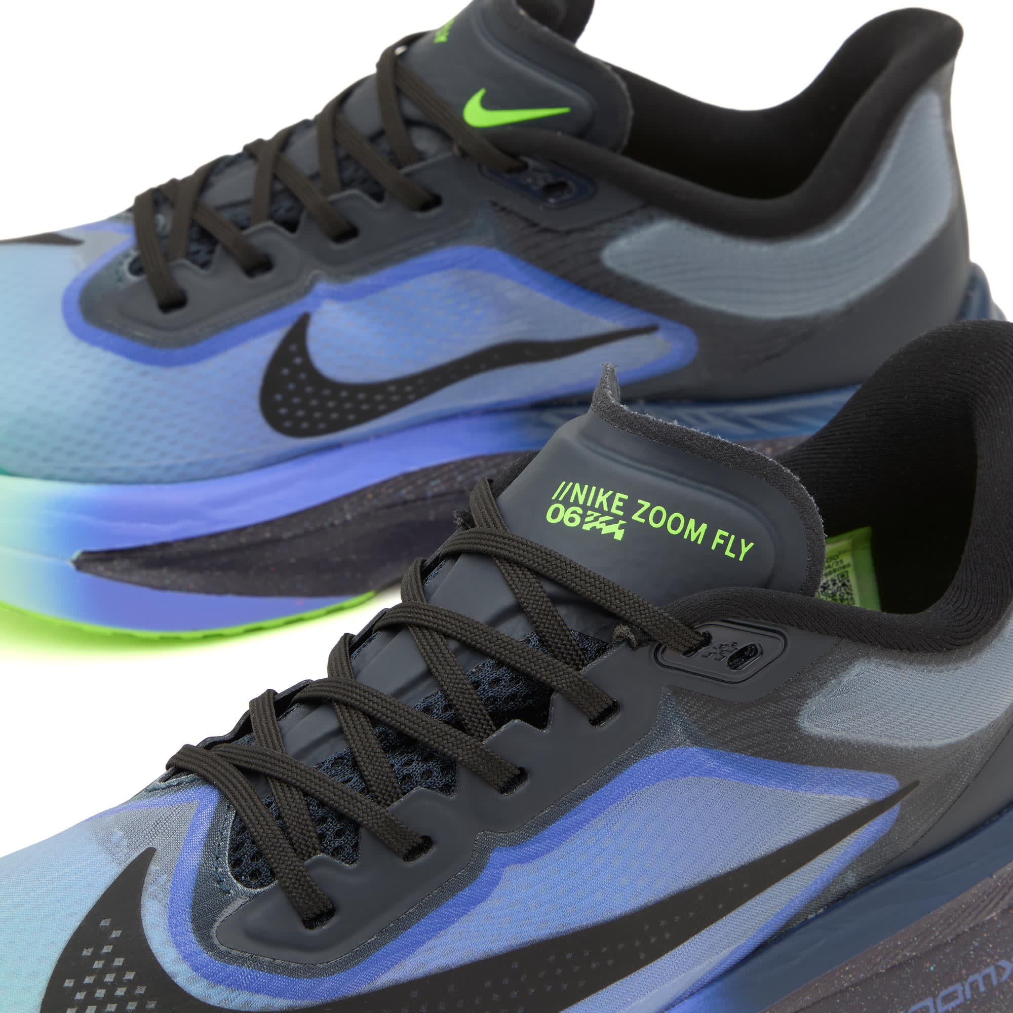 Sneakers Nike W Zoom Fly 6 Glam Dark Obsidian/ Black-Racer Blue