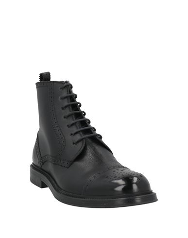 Man Ankle boots Black Size 10 Calfskin