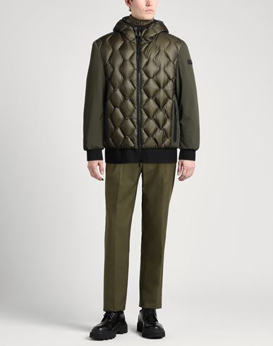 Man Puffer Military green Size XL Polyamide