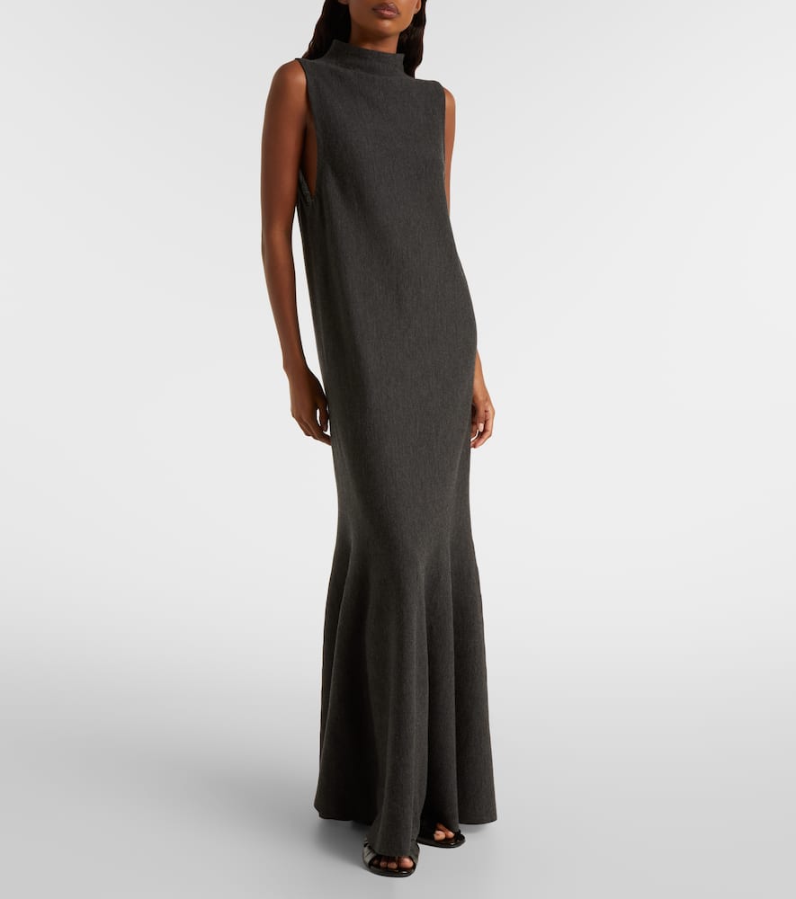 Margo wool maxi dress