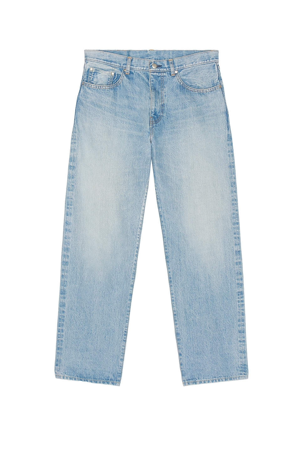 Vowels Baggy Fit Denim Pant in Blue. 34. Also