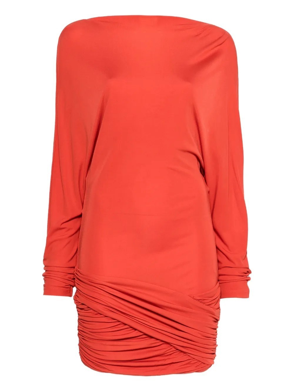 Luna Draped Jersey Mini Dress