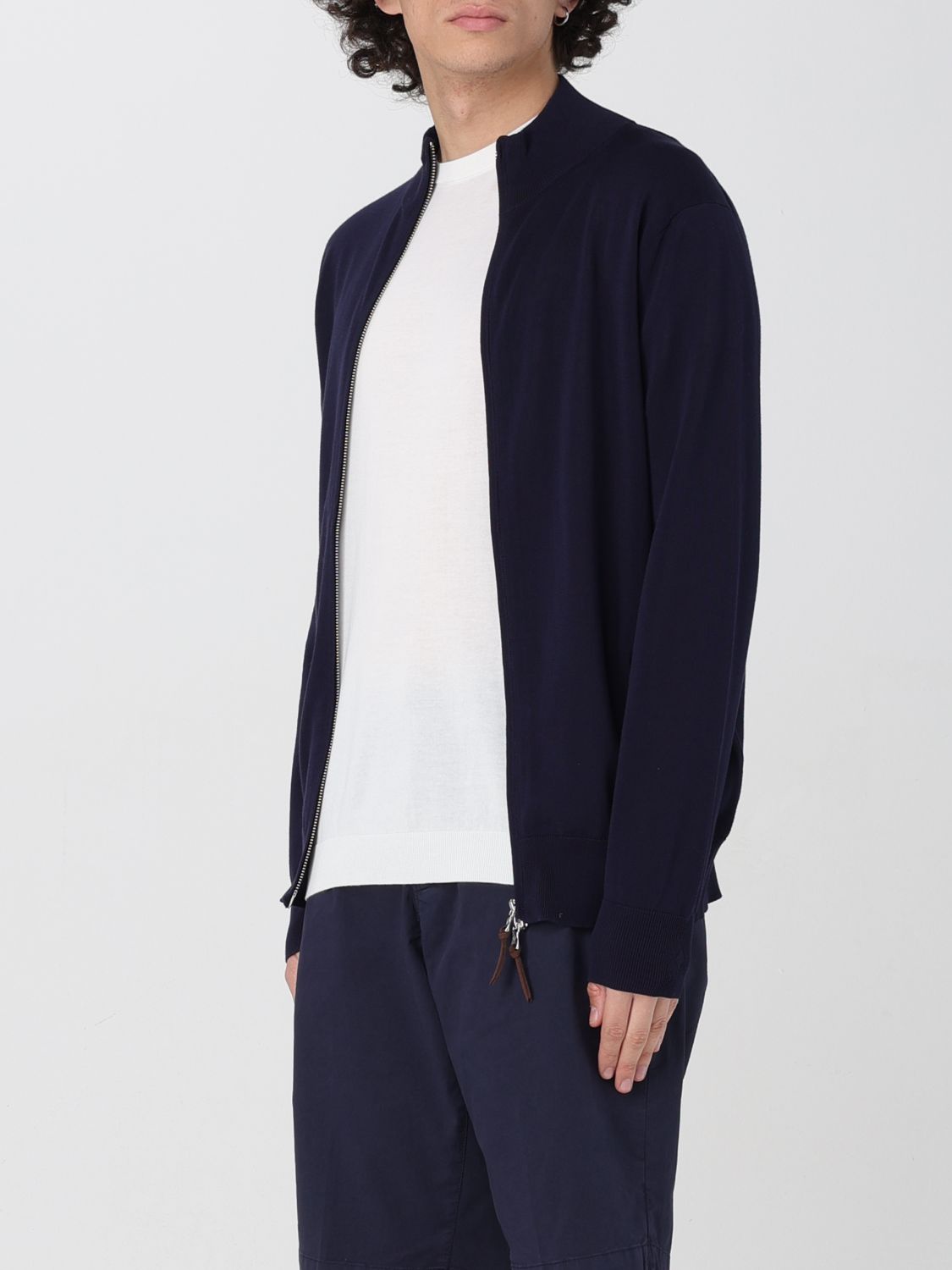 Cardigan BALLANTYNE Men color Navy