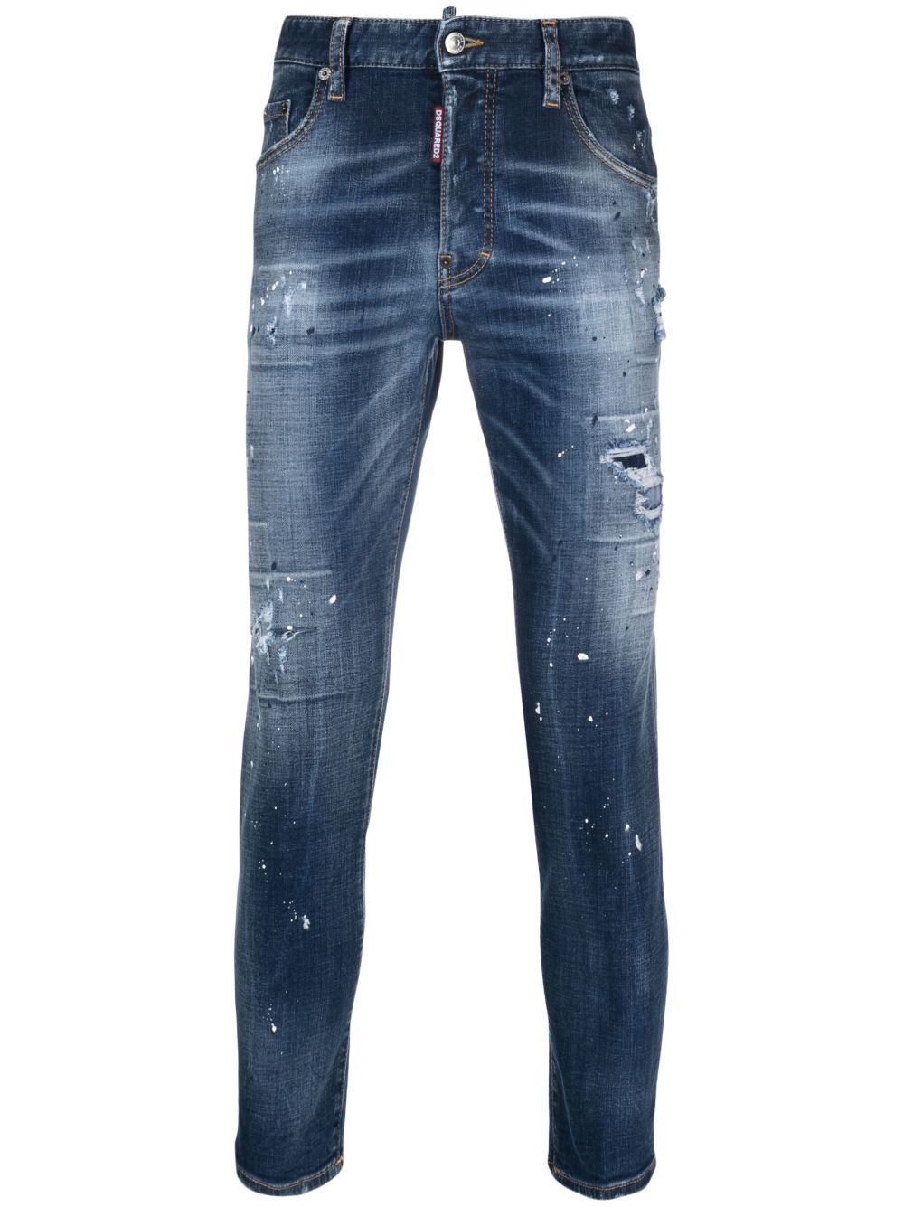 Skinny-cut jeans - Blue