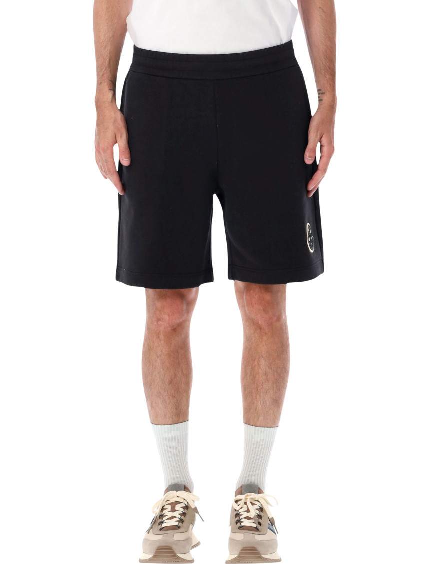 Black Logo Swim Shorts