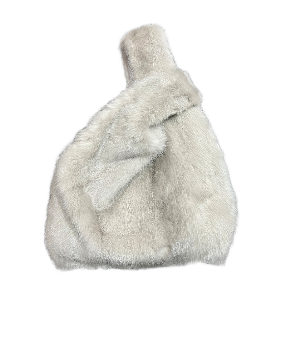 Plush handbag