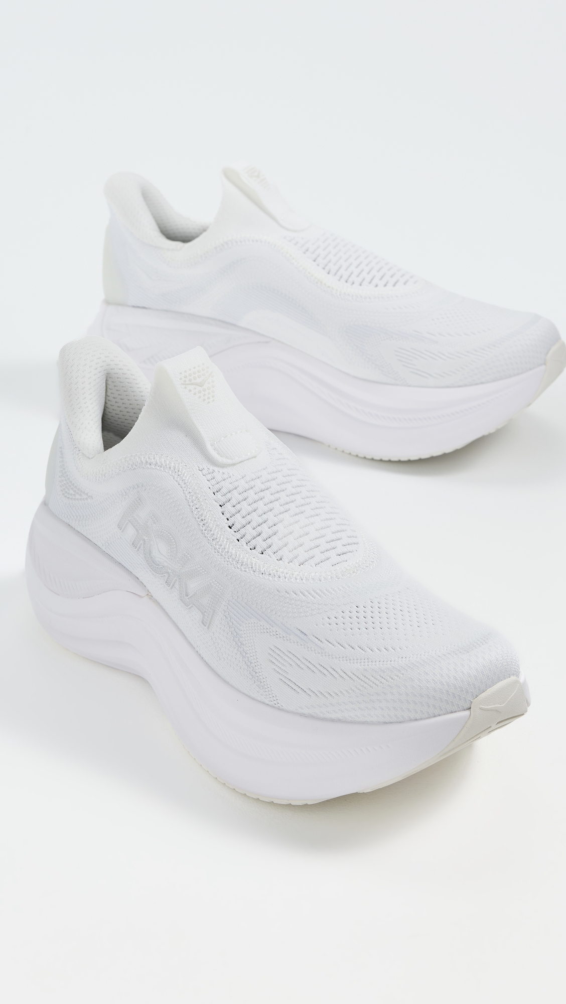 Skyward Laceless Sneakers WHITE / WHITE