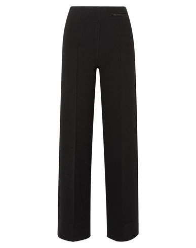 Woman Pants Black Size 4 Virgin Wool, Viscose, Elastane