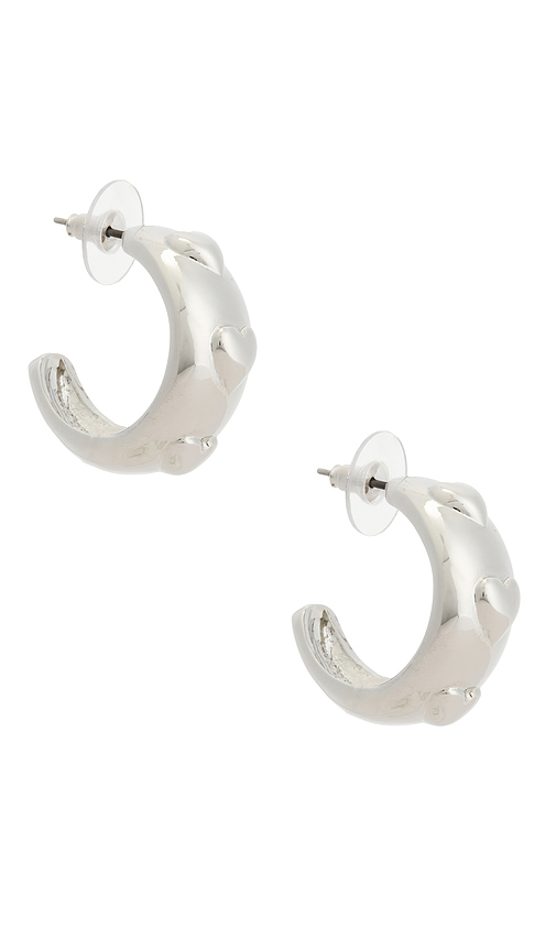 Petit moments Lore Hoop Earrings in Metallic Gold