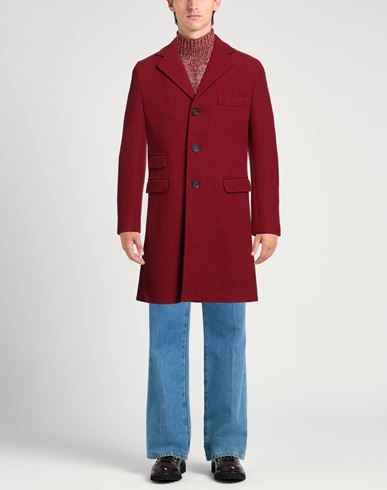 Man Coat Red Size 38 Wool