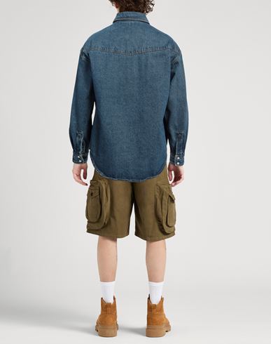 Man Denim shirt Blue