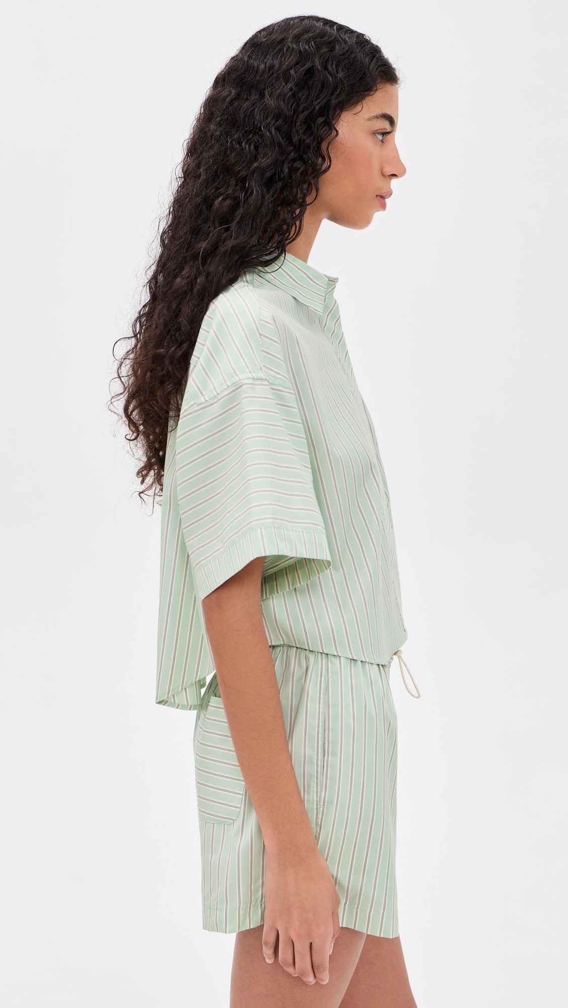 Marin Short Sleeve Stripe Shirt grnst