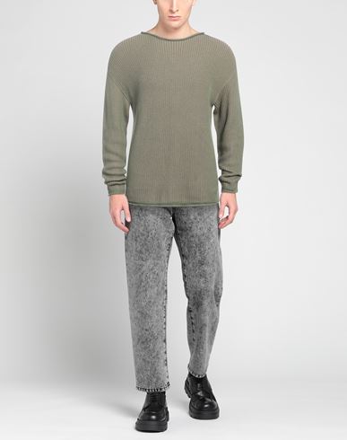 Man Sweater Military green