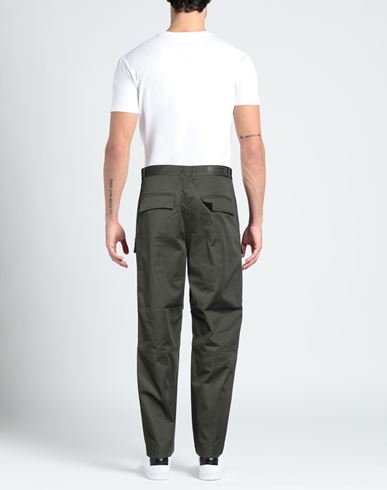 Maison Kitsuné Man Pants Military green