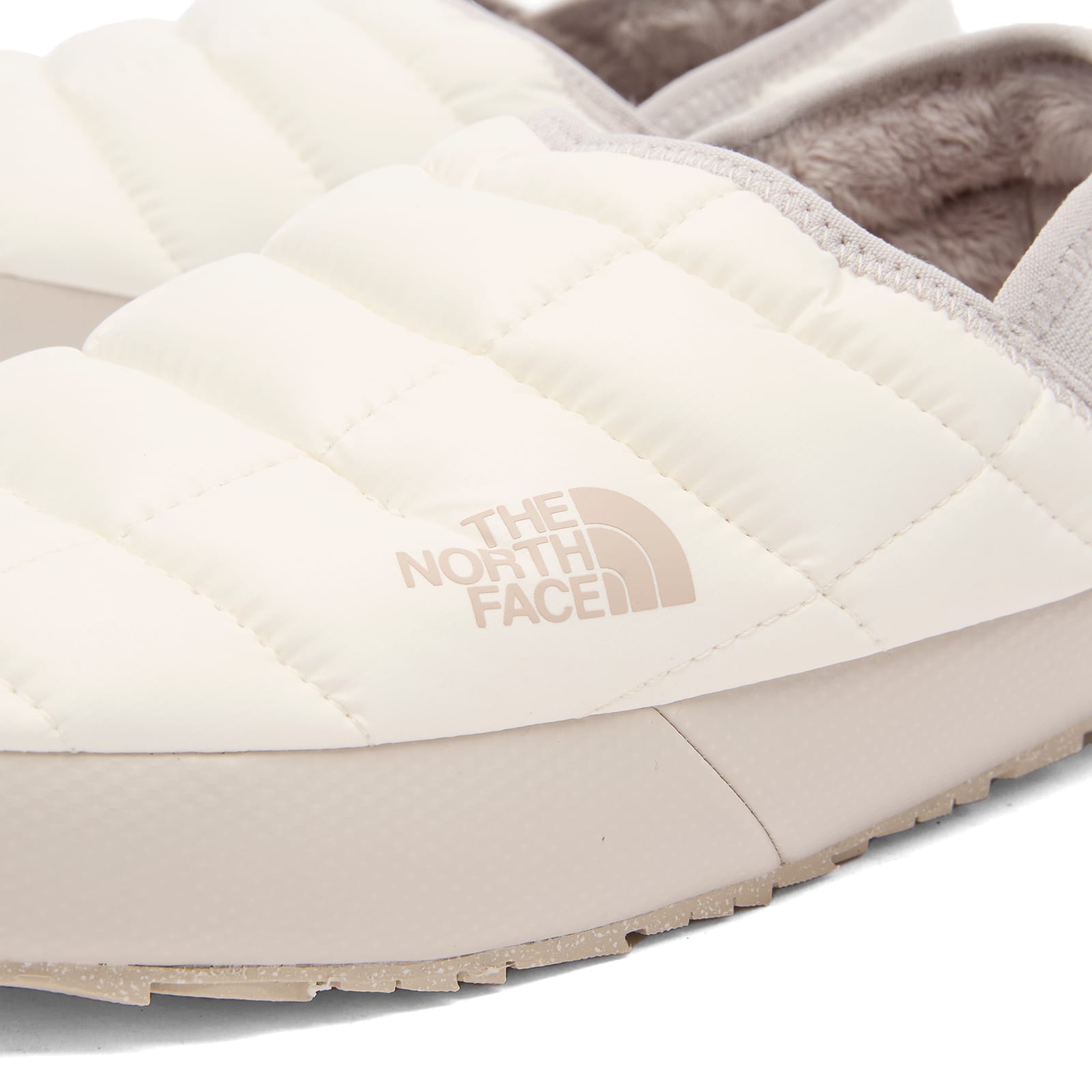 Women's Thermoball Traction Mule in Gardenia White/Silver Grey