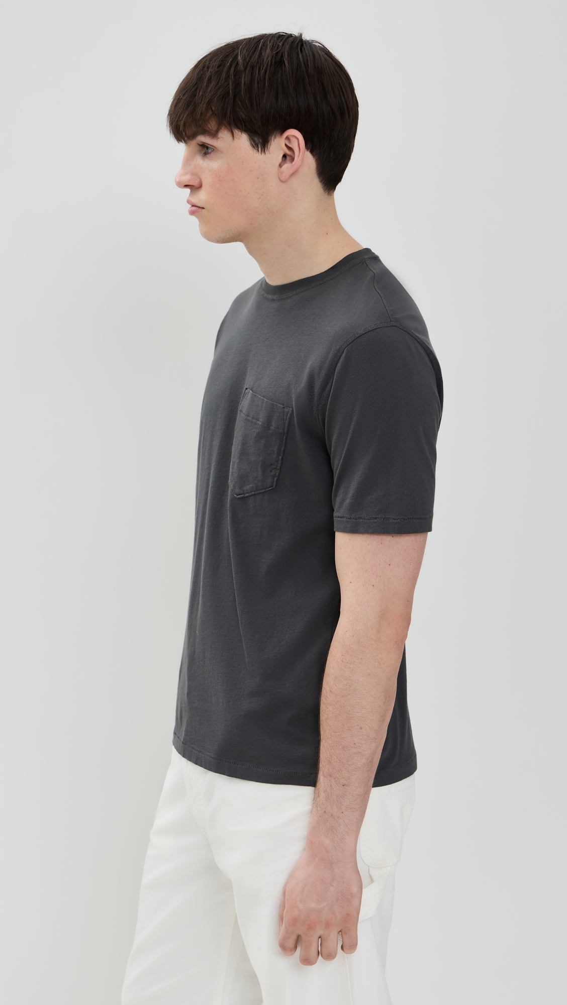 Billy Reid Washed Tee Black