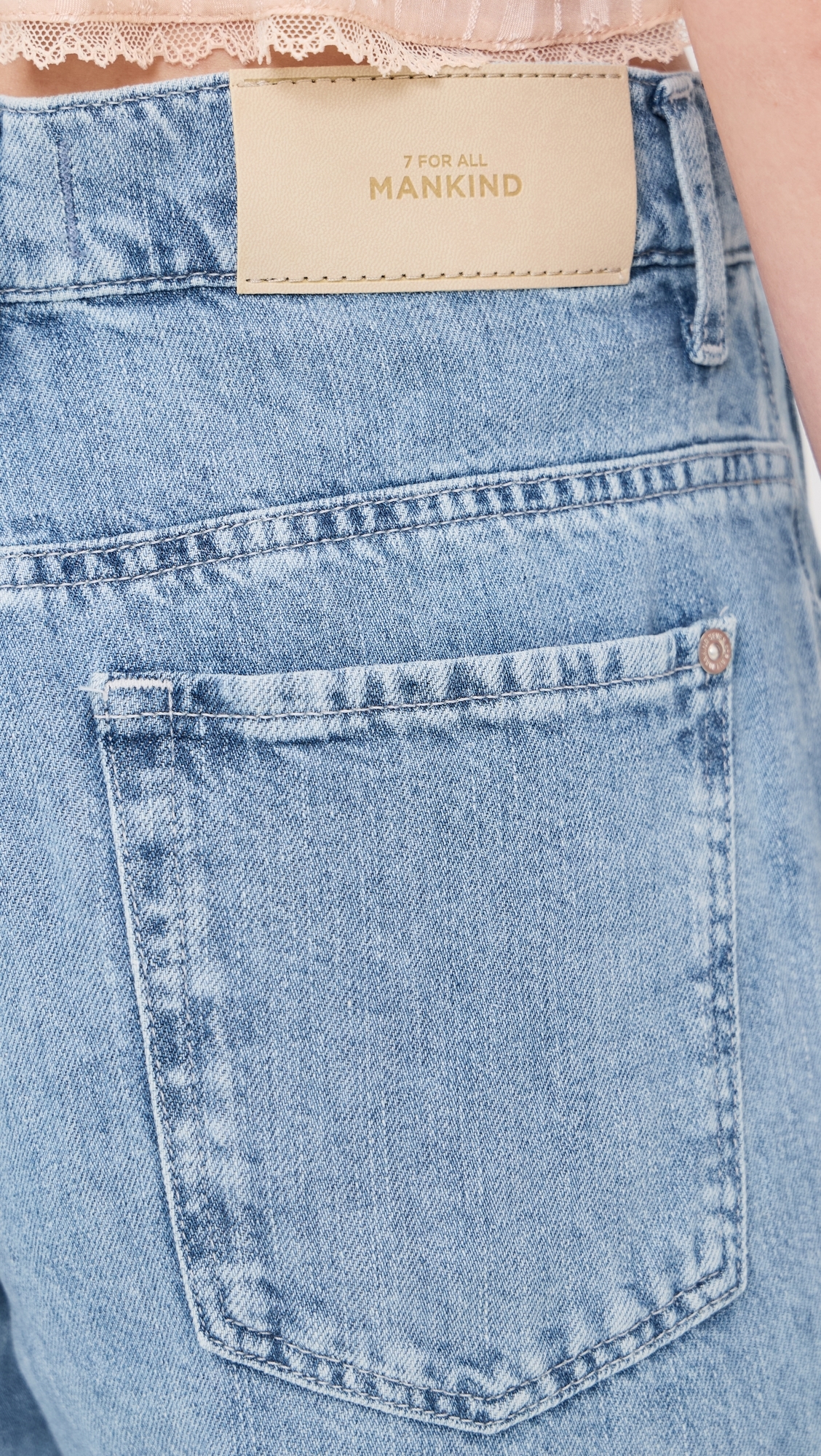 Stovepipe Straight Jeans Iris