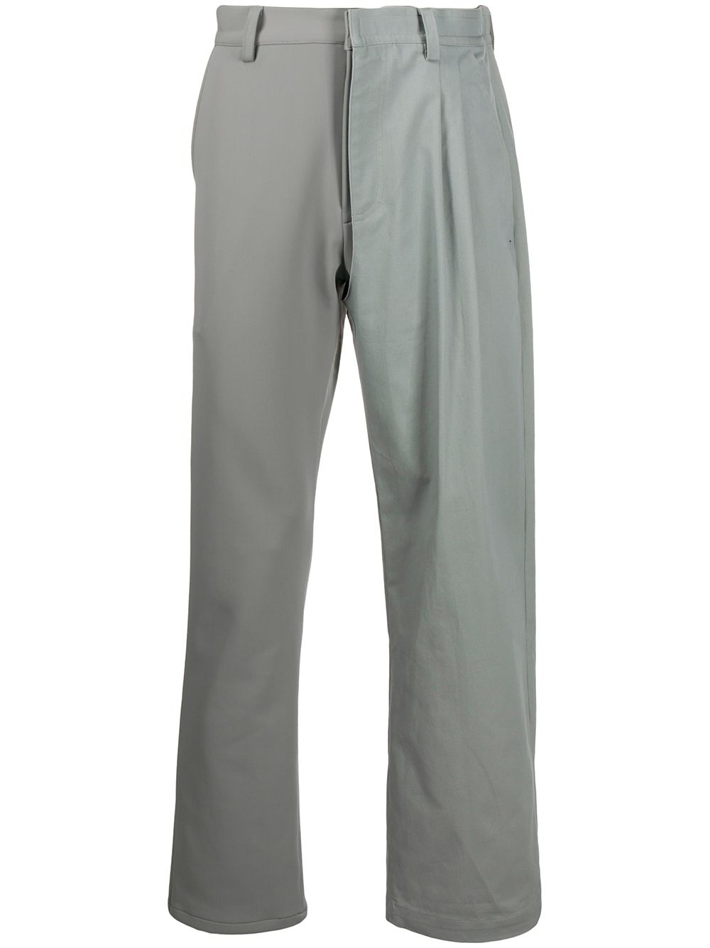 Straight leg tailored trousers - Grey