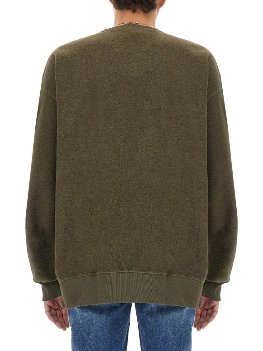 Dark Green Logo Sweatshirts