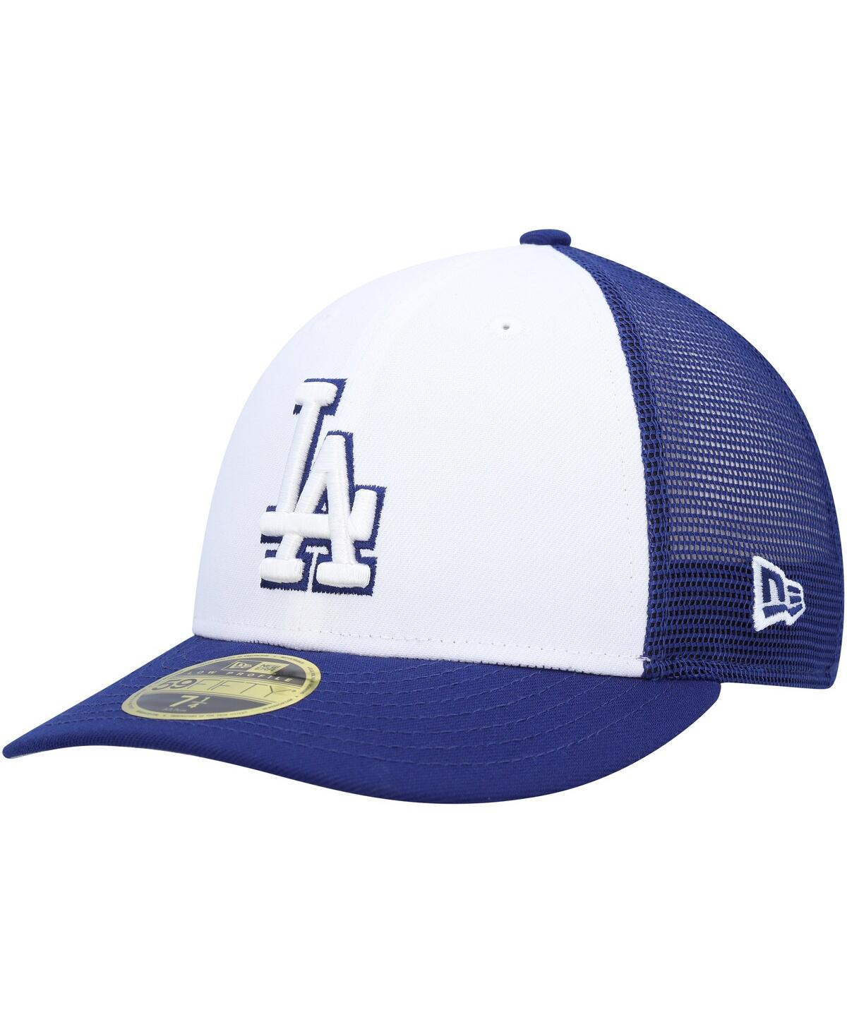 Men's Royal, White Los Angeles Dodgers 2023 On-Field Batting Practice Low Profile 59FIFTY Fitted Hat - Royal, White
