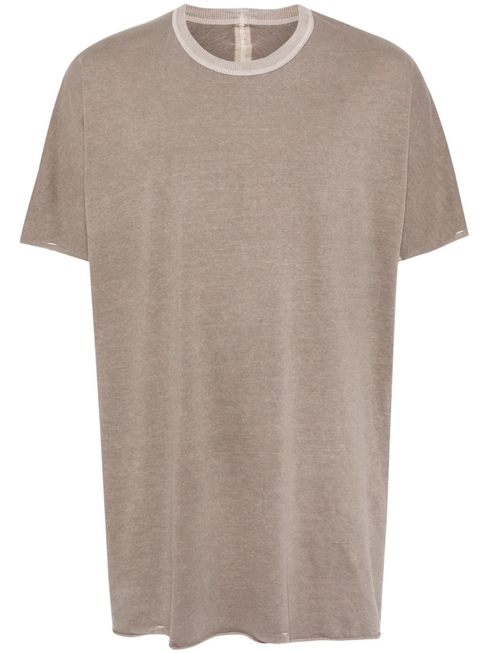Taped strip T-shirt - Grey