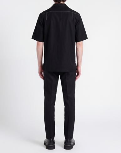 Man Shirt Black Size 15 ¾ Cotton