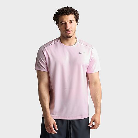Men's Miler Dri-FIT Running T-Shirt in Pink Foam