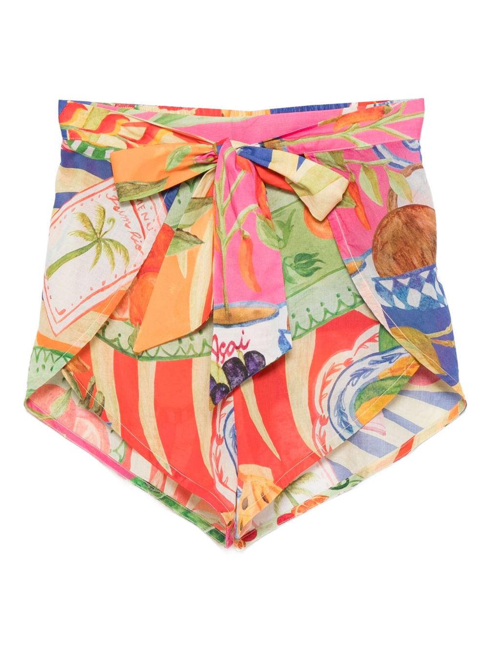 Summer Picnic shorts - Red